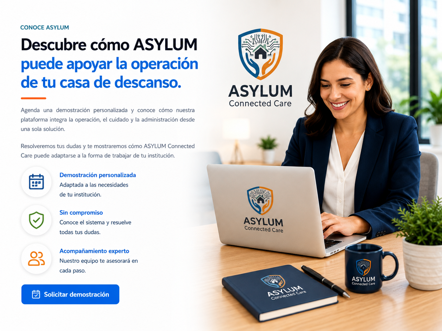 Solicitar demostración ASYLUM